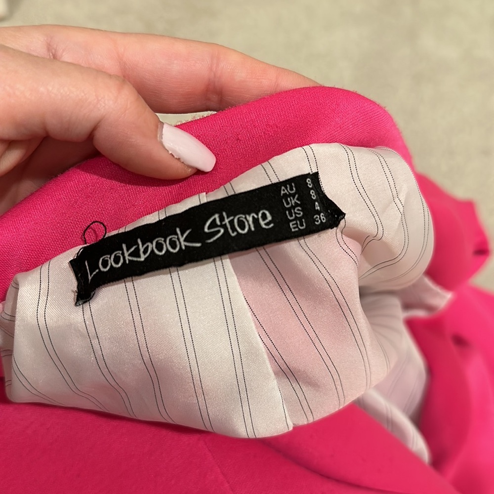 Hot pink comfy blazer - Picture 5 of 5